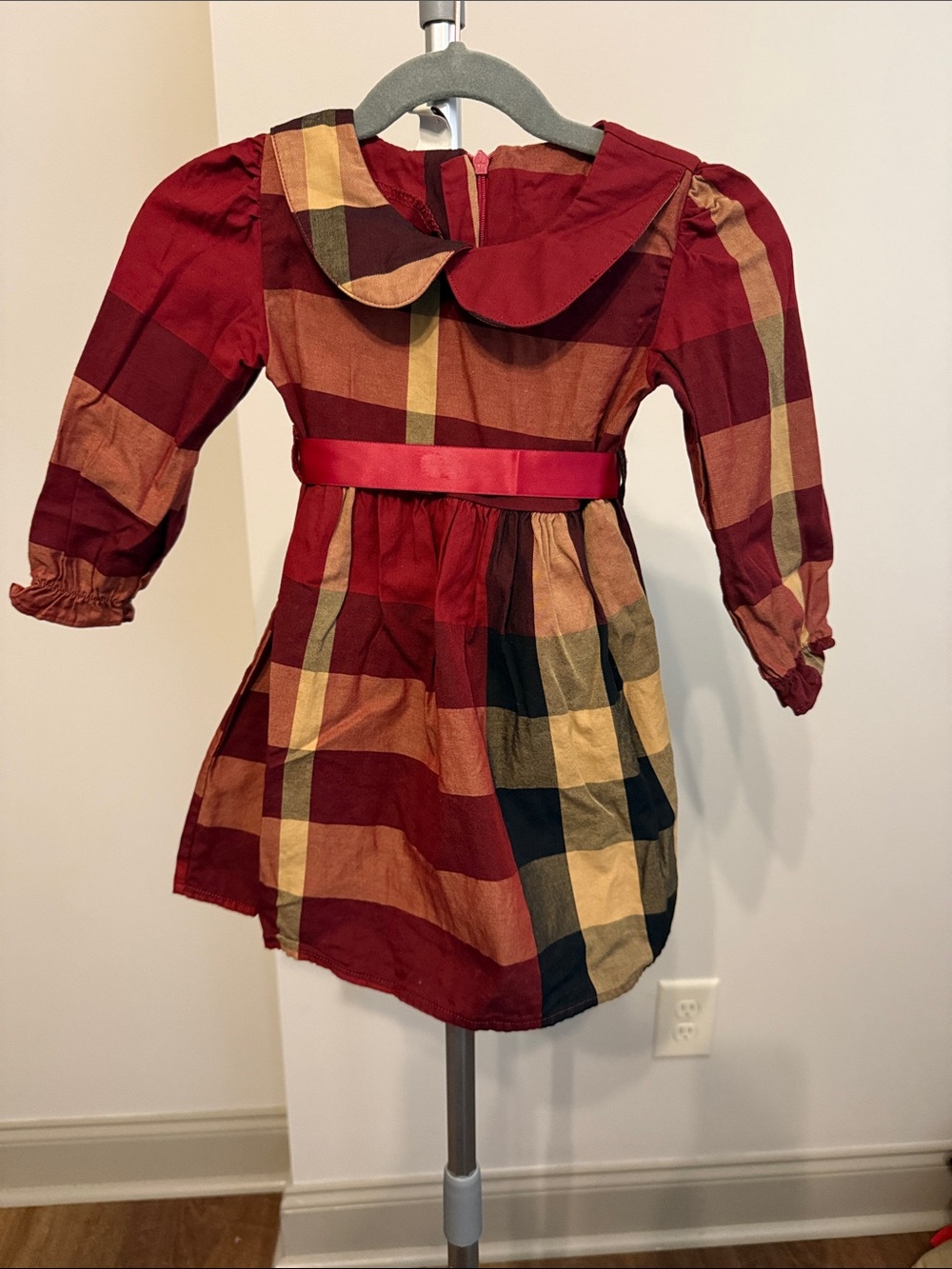 Plaid Christmas Dress